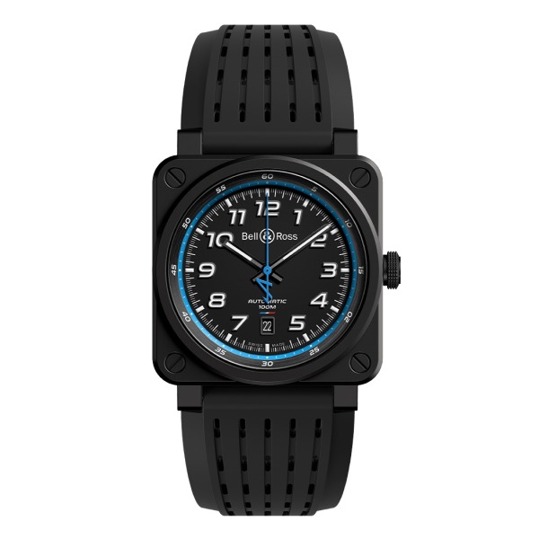 Montre BELL & ROSS BR 03-92 A522 Bleu Alpine