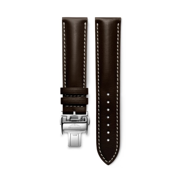 Bracelets de montre LONGINES (20mm) Cuir pour LONGINES CONQUEST