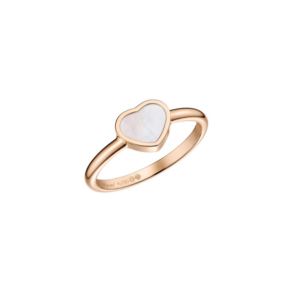 Bague Chopard My Happy Hearts Or Rose & Nacre