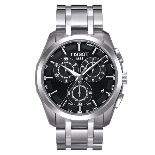 Montre Tissot Couturier Chronograph Acier inoxydable 316L