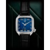 Montre MARCH LA.B AM2 Automatique 39 mm Navy Bracelet en alligator noir