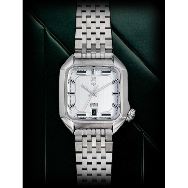 Montre MARCH LA.B AM2 Automatique 39 mm Steel Bracelet en acier 7 maillons
