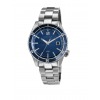 Montre MARCH LA.B Bonzer Automatique Cadran Double Blue Bracelet Acier