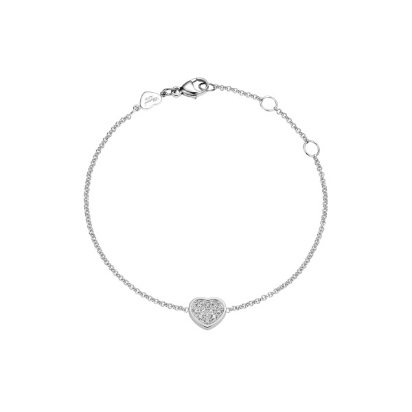 Bracelet Chopard My Happy Hearts Or Blanc & Diamants