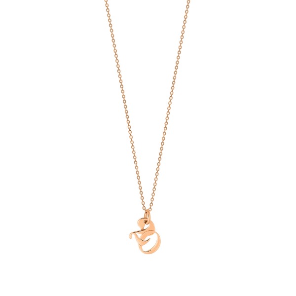 Collier Ginette NY TWENTY NECKLACE OR ROSE