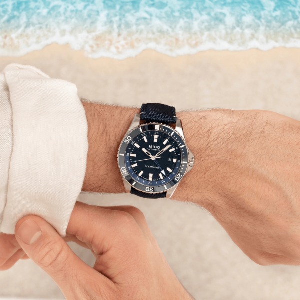 Montre Mido Ocean Star GMT Cadran Bleu