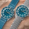 Montre Mido Ocean Star Tribute Cadran Bleu Bracelet Acier