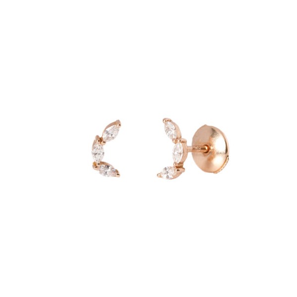 Boucles D'oreilles La Marquisette Giulia Diamants