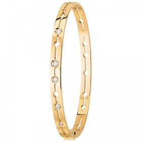 Bracelet Dinh Van Pulse Or Jaune et diamants