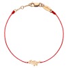 Bracelet Redline enfant fil dinosaure Or