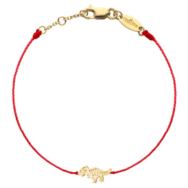 Bracelet Redline enfant fil dinosaure Or