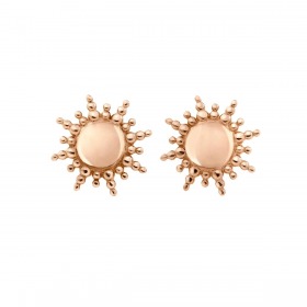 Boucles d'oreilles gigi CLOZEAU Soleil Or Rose