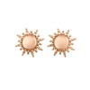 Boucles d'oreilles gigi CLOZEAU Soleil Or Rose