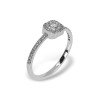 Solitaire TOM G Octo Or Blanc & Diamants