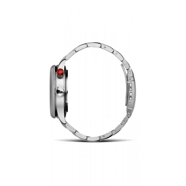 Montre Hanhart PIONEER MonoScope noir lunette cannel e Bracelet