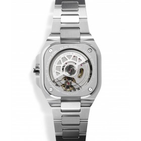 Montre BELL & ROSS BR-X5 BLACK STEEL Bracelet Acier
