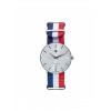 Montre LIP Dauphine Bracelet Bleu Blanc Rouge