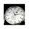 Montre LIP Himalaya 40mm Cadran Argent Bracelet Cuir Noir