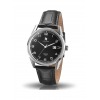 Montre LIP Himalaya 40mm Cadran Noir Bracelet Cuir Noir