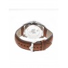 Montre LIP Himalaya 40mm Cadran Bleu Bracelet Cuir Marron