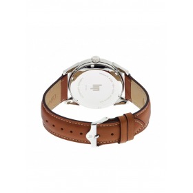 Montre LIP Himalaya 40mm Cadran Gris Bracelet Cuir Marron
