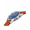 Montre LIP Himalaya 40mm Chronographe Cadran Bleu Bracelet Cuir