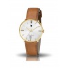 Montre LIP Dauphine Bracelet Cuir Clair