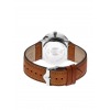 Montre LIP Dauphine Cadran Bleu foncé Bracelet cuir marron clair