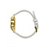 Montre LIP Femme Himalaya 33 mm Cadran blanc Bracelet cuir lisse blanc