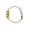 Montre LIP Femme Himalaya 33 mm Cadran blanc Bracelet cuir lisse blanc