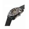 Montre LIP Homme GDG 39 mm Cadran squelette noir mat bracelet cuir noir