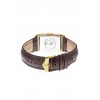 Montre LIP T18 Cadran doré bracelet cuir véritable bovin marron