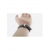 Montre LIP T18 Cadran argenté bracelet cuir véritable bovin gris