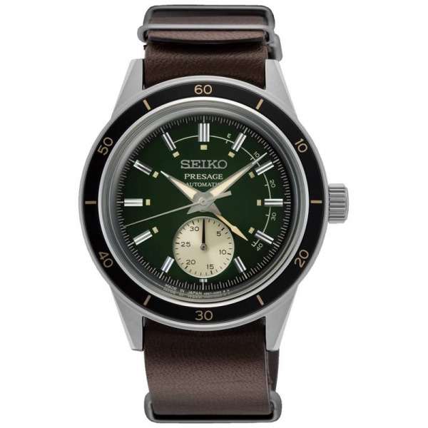 Montre Seiko Presage Automatique Style 60's Cadran Vert