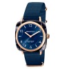 Montre Briston Clubmaster Chic Acétate Bracelet Nato Bleu Nuit