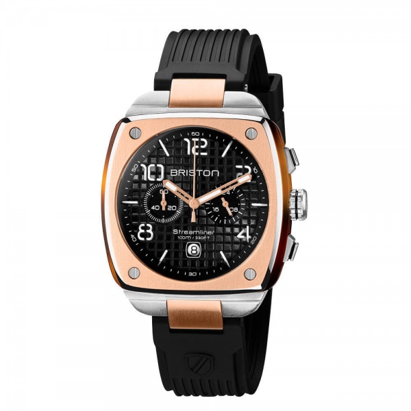 Montre BRISTON Streamliner Urban Acier Bicolore & Acétate