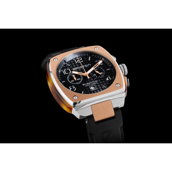 Montre BRISTON Streamliner Urban Acier Bicolore & Acétate