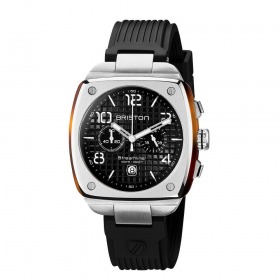 Montre BRISTON Streamliner Urban Acier & Acétate Cadran Noir
