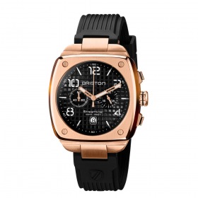 Montre BRISTON Streamliner Urban Acier Gold & Acétate Cadran Noir