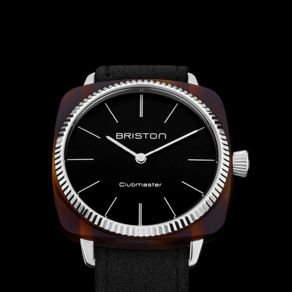 Montre Briston Clubmaster Elegant Acétate Cadran Noir