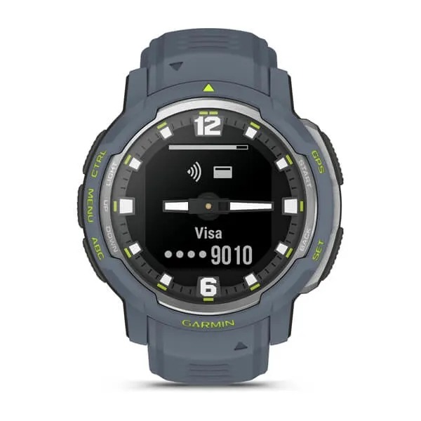 Montre Garmin Instinct Crossover Bleue Granit Édition Standard