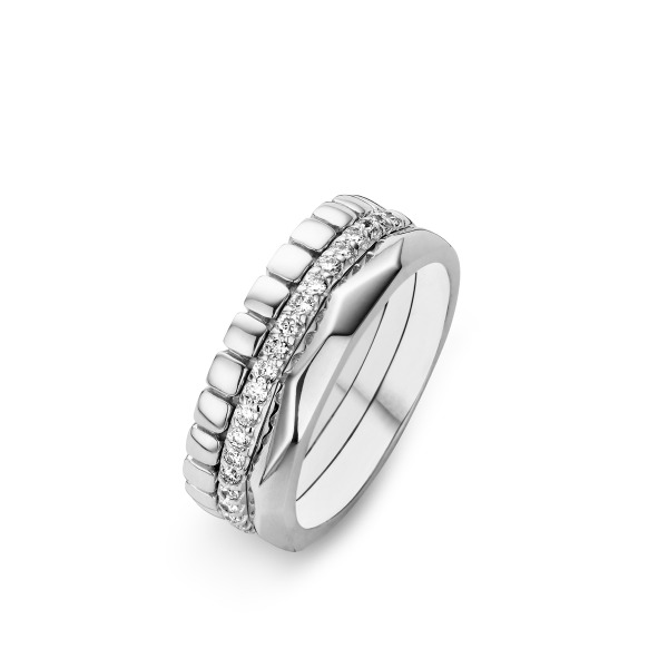 Bague One More Ischia Diamants & Or Blanc