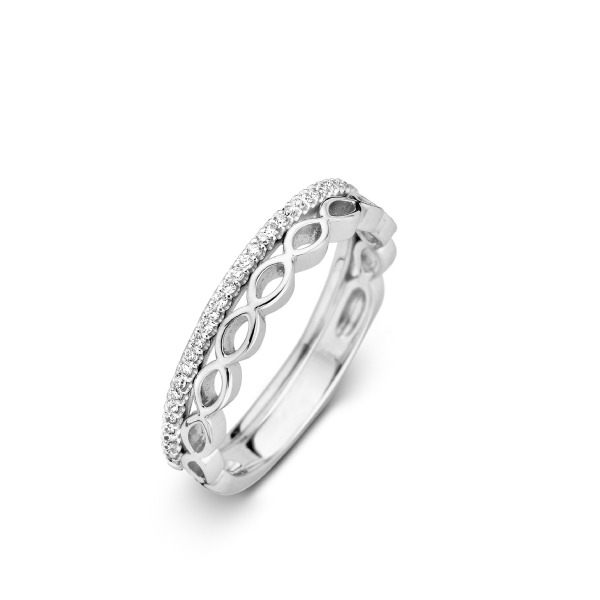 Bague One More Ischia Diamants & Or Blanc