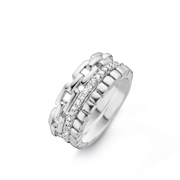 Bague One More Ischia Diamants & Or Blanc