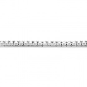 Bracelet Daniel Gerard Riviere Or Blanc & Diamants 1ct