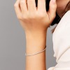 Bracelet Daniel Gerard Riviere Or Blanc & Diamants 1ct