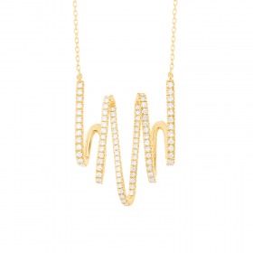 Collier Daniel Gerard Smart Or Jaune & Diamants