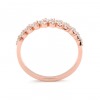 Bague Daniel Gerard Smart Spike Or Rose & Diamants