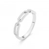 Bague Daniel Gerard Smart Link Or Blanc & Diamants