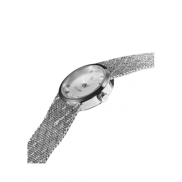 Montre LIP Henriette Grise Bracelet acier